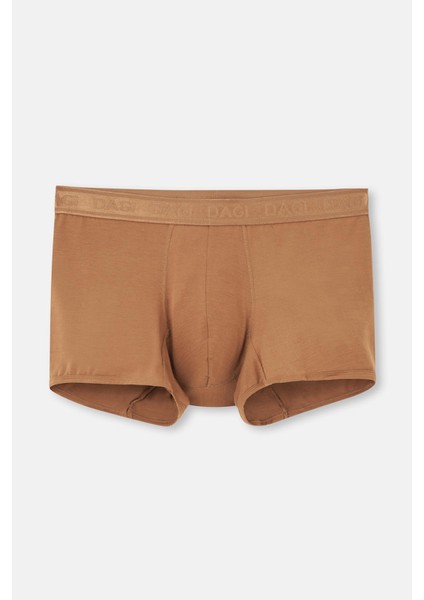 Açık Kahve-Lacivert 3'lü Desenli Micro Modal Boxer modelleri