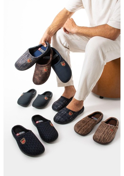 3'lü Paket Gz Kışlık Gondol Ev Terliği Çeyiz Bohça Seti