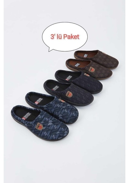 3'lü Paket Gz Kışlık Gondol Ev Terliği Çeyiz Bohça Seti indirimleri