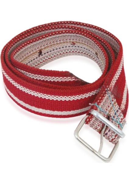 Kemer Tokalı Küçükbaş Hayvan Tasması - Numaratör Kayışı (Kırmızı - 60 Cm)