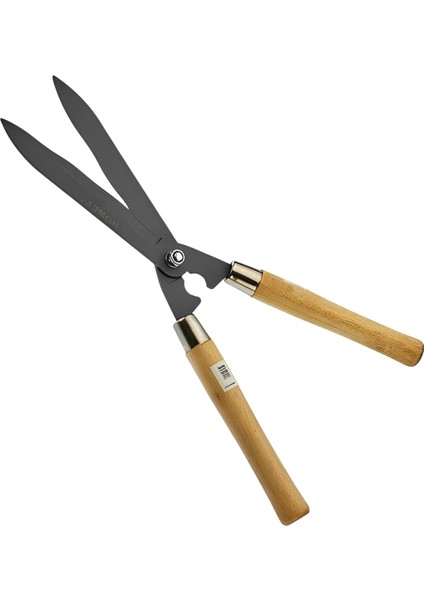 Çim Budama Makası Çalı Çimen Biçme Kesme Makas 50 cm Keskin Metal Bıçkı Eğri 1 Adet fırsatları