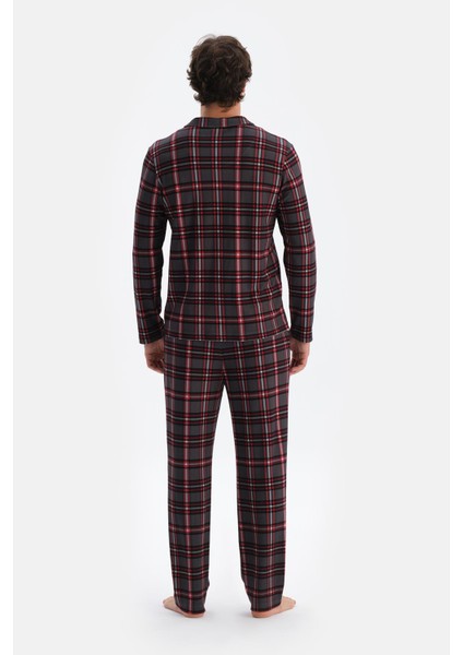 Multicolor Ekose Interlok Gömlek Pijama Takımı fiyatları