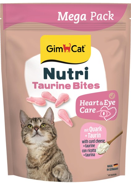 Nutri Taurinli Lor Peynirli Kedi Ödülü 425G - Mega Boy - Kalp ve Göz Bakımı