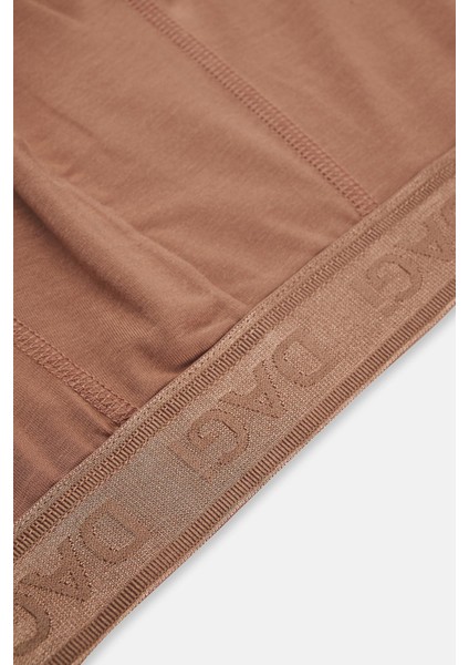 Açık Kahve-Lacivert 2'li Düz Micro Modal Boxer fırsatları