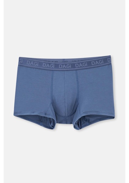 Açık Kahve-Lacivert 2'li Düz Micro Modal Boxer indirimleri