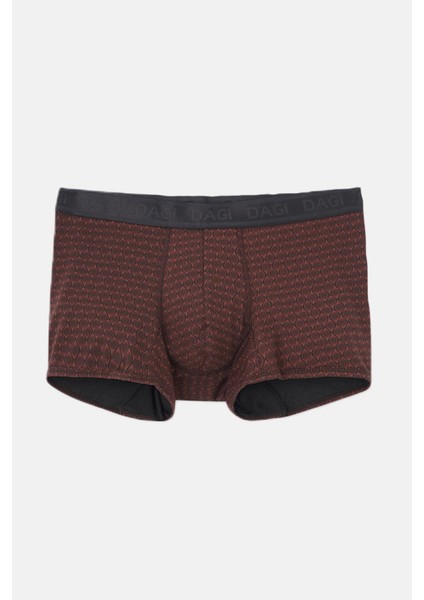 Kahverengi-Siyah 3'lü Desenli Micro Modal Boxer fiyatları