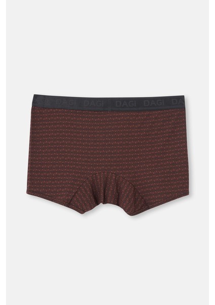 Kahverengi-Siyah 3'lü Desenli Micro Modal Boxer indirimleri