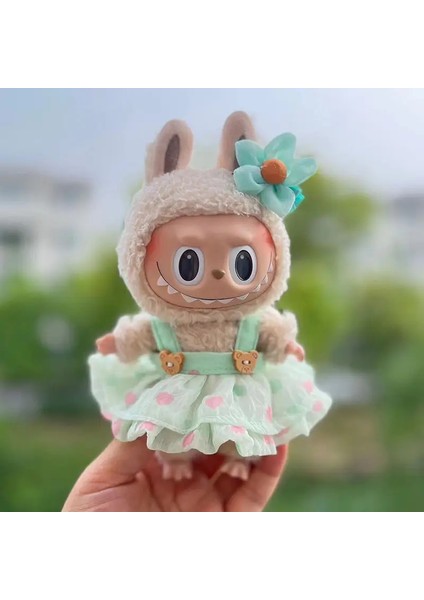 Labubu Için Sadece 17 cm Bebek Kıy Aksesuarları Bebek Bebek Bebek Dergisi: A/boyut: Bebek Yok (Yurt Dışından)