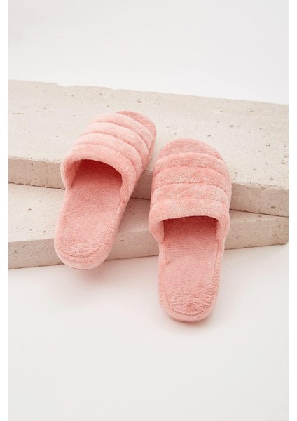 Pudra Önü Açık Sessiz Taban Kadın Terlik Ev Terliği fırsatları