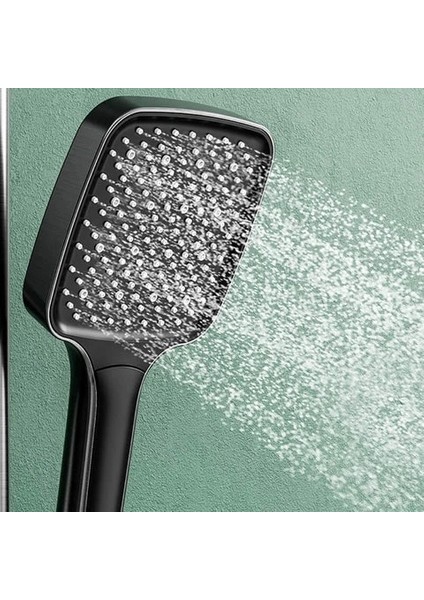 Neptün Grey Termostatik Dijital Duş Seti