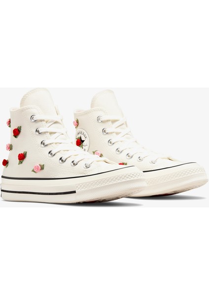 Chuck 70 Roses Unisex Krem Sneaker fiyatları