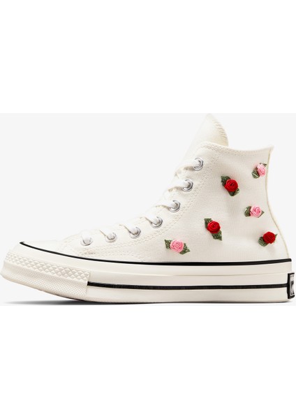 Chuck 70 Roses Unisex Krem Sneaker fırsatları