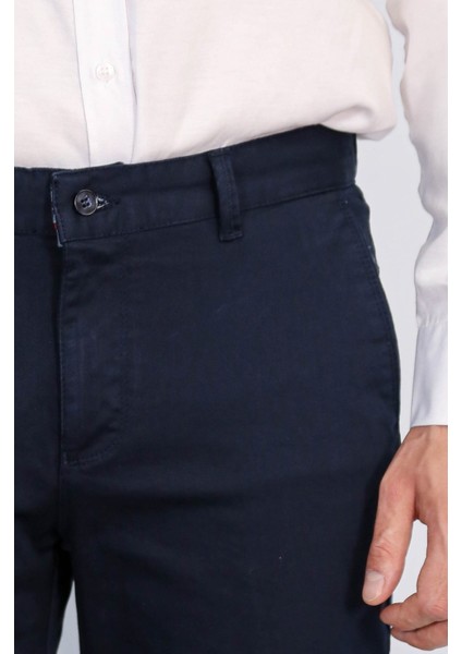 / Regular Çino Pantolon / Mavi