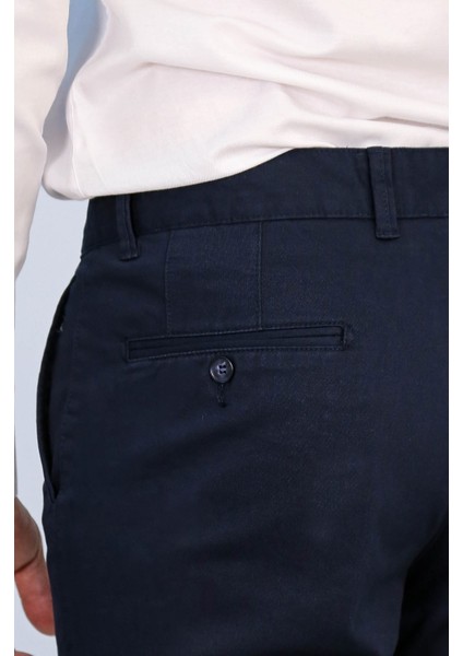 / Regular Çino Pantolon / Mavi
