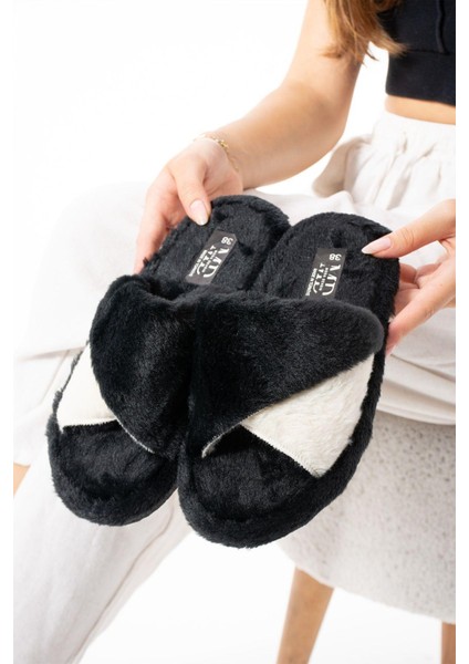 3'lü Paket Kışlık Dikişli Taban Çinçila Peluş Kumaş Burgu Terlik Ev Terliği Çeyiz Bohça Seti modelleri