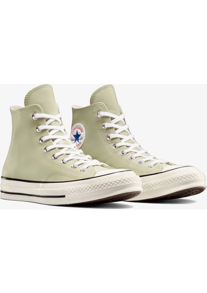 Chuck 70 Unisex Yeşil Deri Sneaker fiyatları