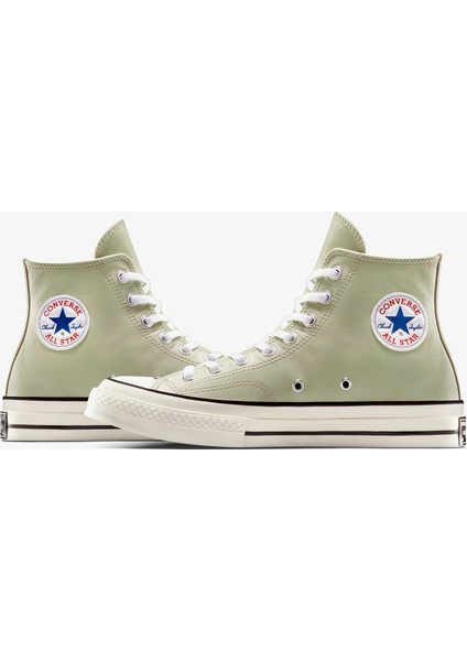 Chuck 70 Unisex Yeşil Deri Sneaker