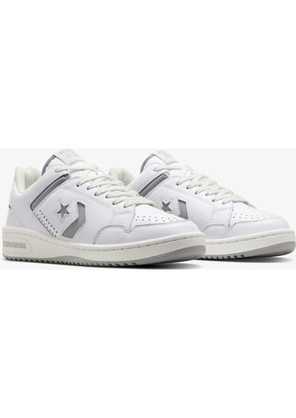Weapon Unisex Beyaz Deri Sneaker fiyatları