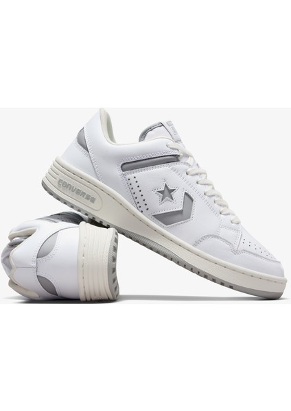 Weapon Unisex Beyaz Deri Sneaker