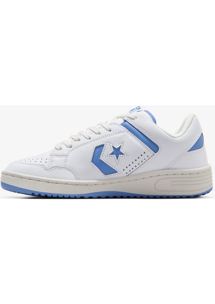Weapon Unisex Beyaz Deri Sneaker fırsatları