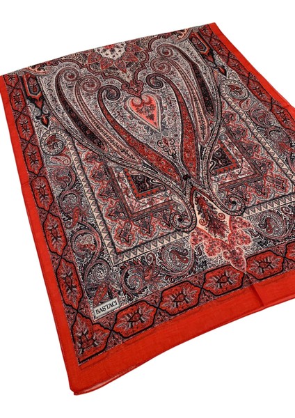 Soft Etnik 0181 Kırmızı Şal modelleri