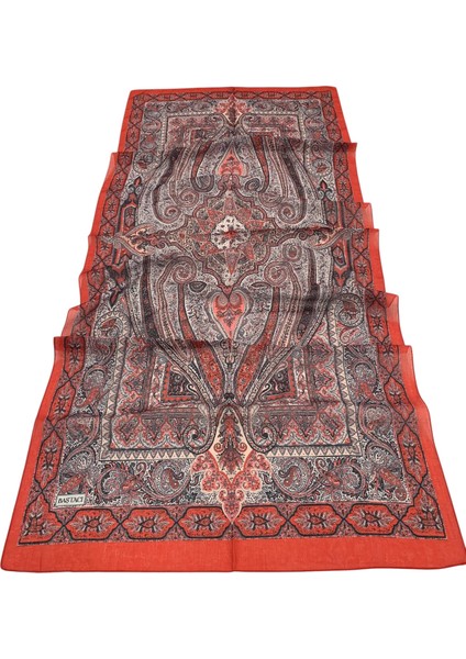 Soft Etnik 0181 Kırmızı Şal fırsatları