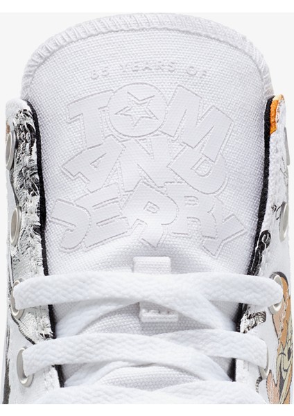 x Tom & Jerry Chuck Taylor All Star Unisex Beyaz Sneaker fırsatları