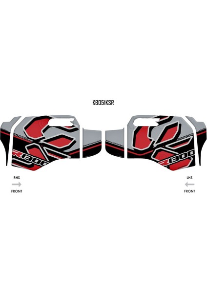 Tank - Knee Pad Bmw R1300GS Adventure Trophy 2024-2025