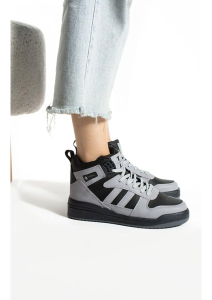 Gri Bilekli Spor Ayakkabı Basket Ayakkabısı fiyatları