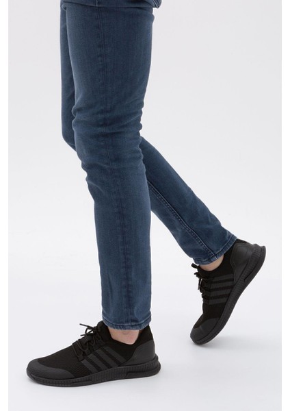 Siyah Triko Spor Ayakkabı Yürüyüş Ve Koşu Ayakkabısı fiyatları