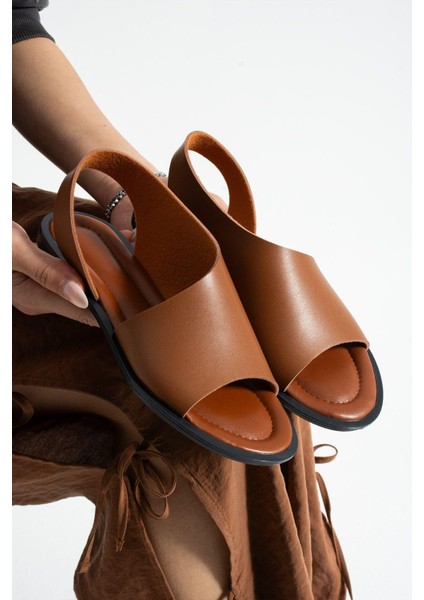 Taba Açık Babet Sandalet Yazlık Ayakkabı indirimleri