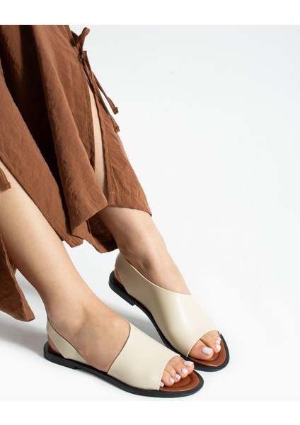 Bej Açık Babet Sandalet Yazlık Ayakkabı fiyatları