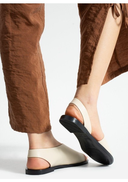 Bej Açık Babet Sandalet Yazlık Ayakkabı fırsatları