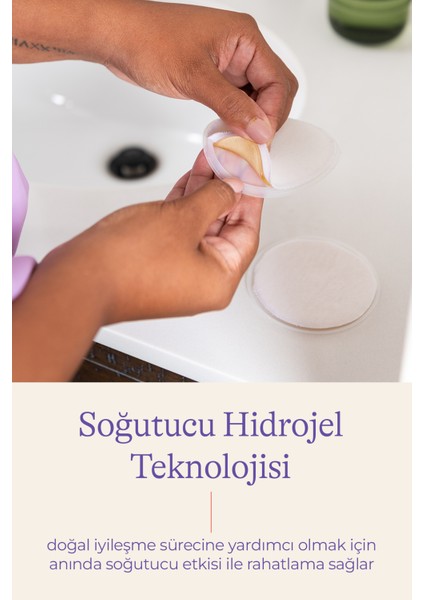 Soothies Soğutucu Hidrojel Pedleri – Göğüs Ucu Çatlak, Yara ve Ağrılarda Yenilikçi Çözüm modelleri