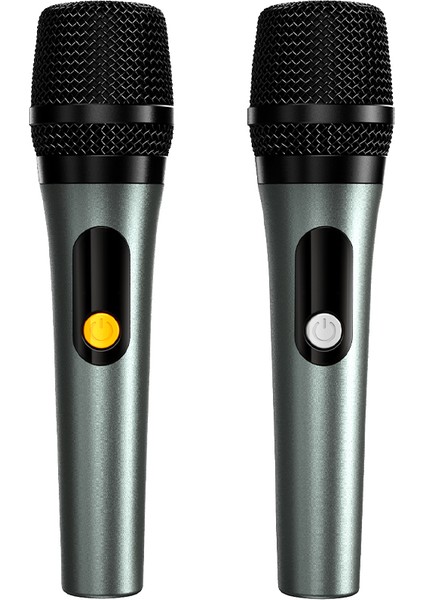 Vocalist 200 Bluetooth 5.0 100W Rgb Aydınlatmalı Bt/aux/usb/sd Kart Girişli Mikrofonlu Taşınabilir Karaoke Sistemi Kablosuz Hoparlör Gümüş