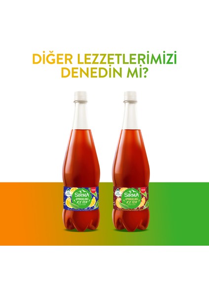 Sparkling Ice Tea Şeftali Lezzeti 6x1 lt