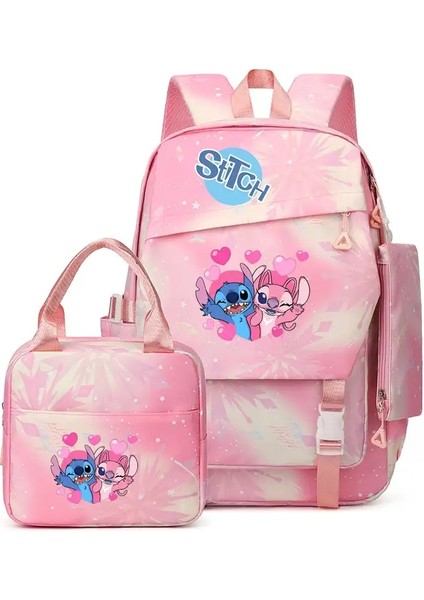 Karikatür Anime Kawaii Lilo Stitch Birincil Çocuklar Sırt Çantası Erkek Kızlar Öğrenci Okul Çantası Boş Zaman Açık Sırt Çantası Mochilacolor: Resim ile Aynı (Yurt Dışından)