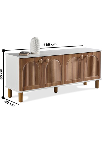Bohem Tv Sehpası Tv Ünitesi 160CM MDFLAM Kapak fiyatları