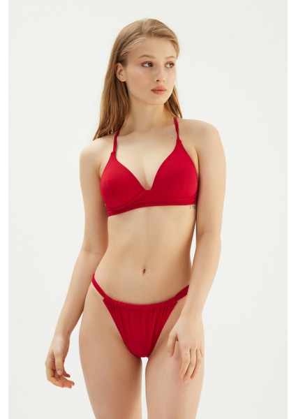 2506ESMM Kaplı Üçgen Bikini Üst
