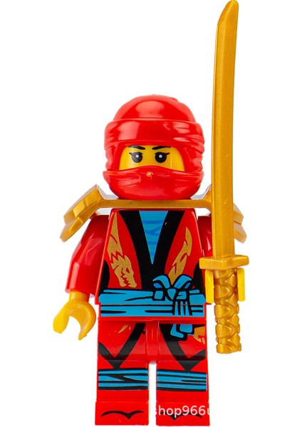 Uzun Ninja Uzay Savaşçısı Süper Kahraman Askeri Şekil Yapı Taşı Montaj Oyuncak (Yurt Dışından)