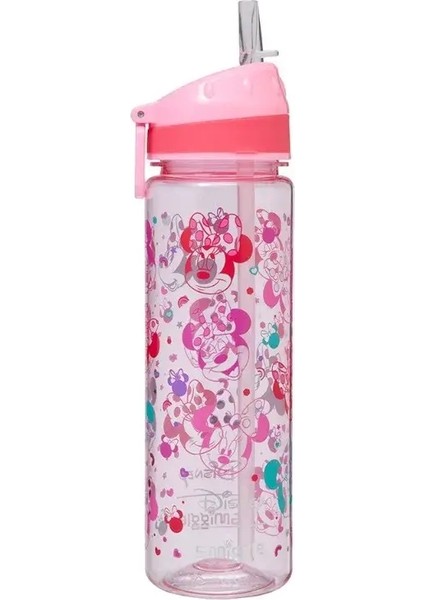 Orijinal Disney Avustralya Smiggl Minnie Pembe Kızlar Öğrenci Okul Torba Kırtasiye Kalemi Case Öğle Çantası Çift Omuz Backpackcolor: 650ML Su Kupası (Yurt Dışından)