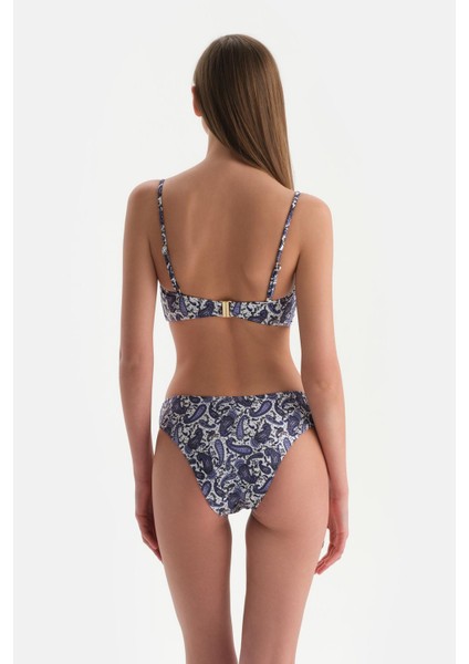 Ekru-Mor Straplez Bikini Üst fiyatları