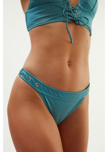 Mint Yeşili 2026ESBK Geniş Üçgen Bikini Tk.