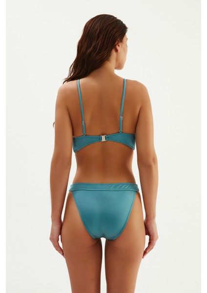 Mint Yeşili 2026ESBK Geniş Üçgen Bikini Tk.