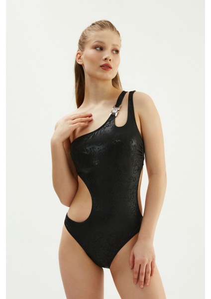 Siyah 2401ESMYK Tek Omuz Mayokini fiyatları