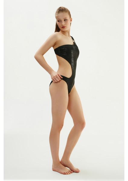 Siyah 2401ESMYK Tek Omuz Mayokini fırsatları