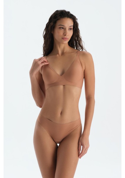 Kahverengi 1135KC Suzıe Balensiz Dikişsiz Sütyen fırsatları