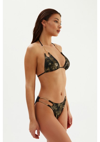 Siyah 2100ESBK Üçgen Bikini Tk.