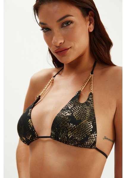 Siyah 2100ESBK Üçgen Bikini Tk.