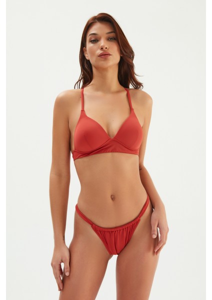 2506ESMM Kaplı Üçgen Bikini Üst